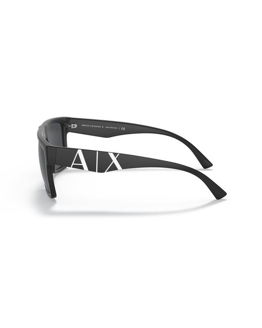 ARMANI EXCHANGE Black Sunglass Ax4113s for men