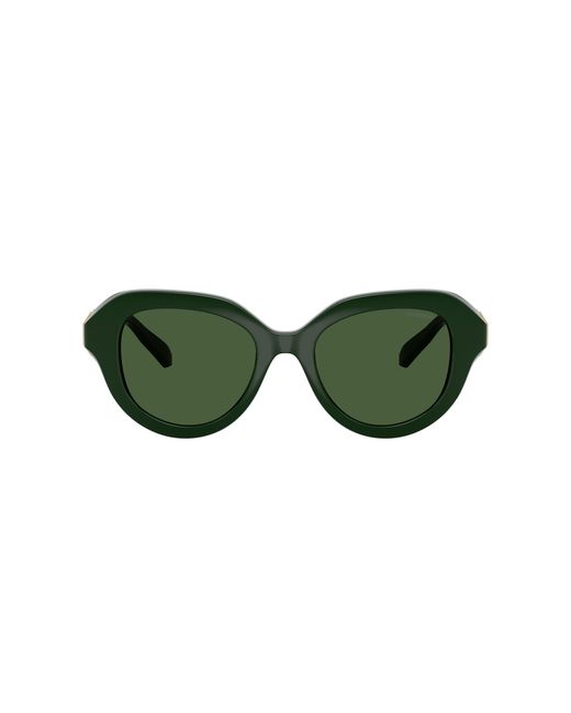 Swarovski Green Sunglass Sk6037