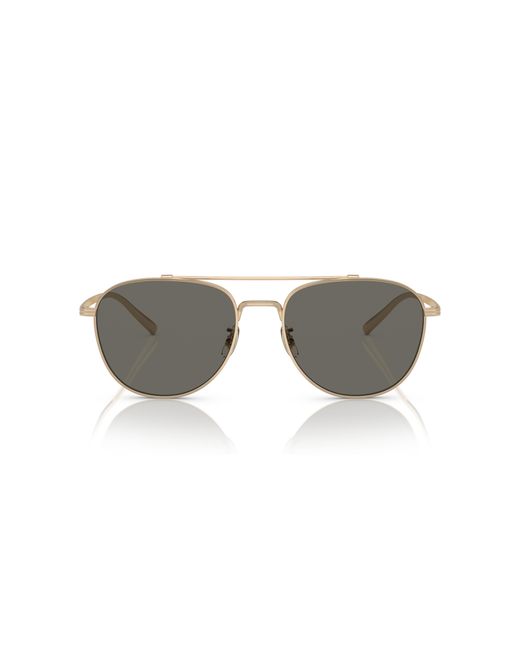 Oliver Peoples Black Sunglass Rivetti