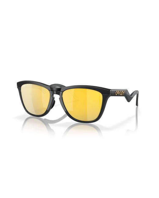 Oakley Black Sunglass Frogskinstm Hybrid for men