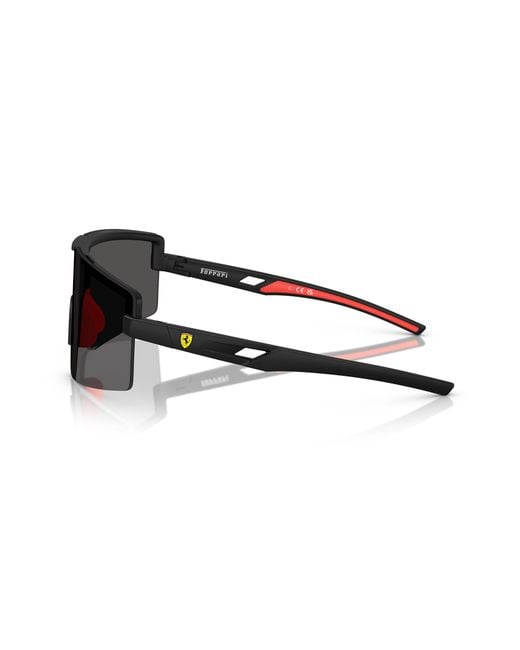 Scuderia Ferrari Black Sunglass Fz6008u for men