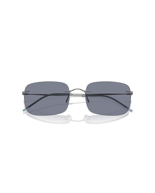 Giorgio Armani Black Sunglass Ar1512m for men