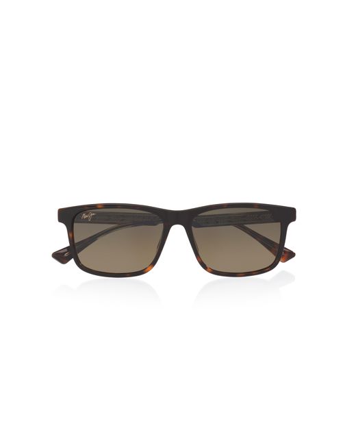 Maui Jim Black Sunglass Okina for men