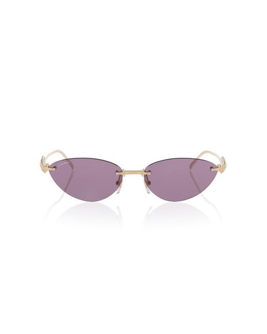 Cartier Black 'Clash De Sunglasses