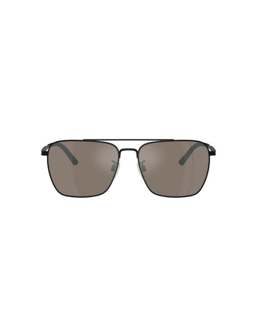 Oliver Peoples Black Sunglass Ov1362s R-15 for men