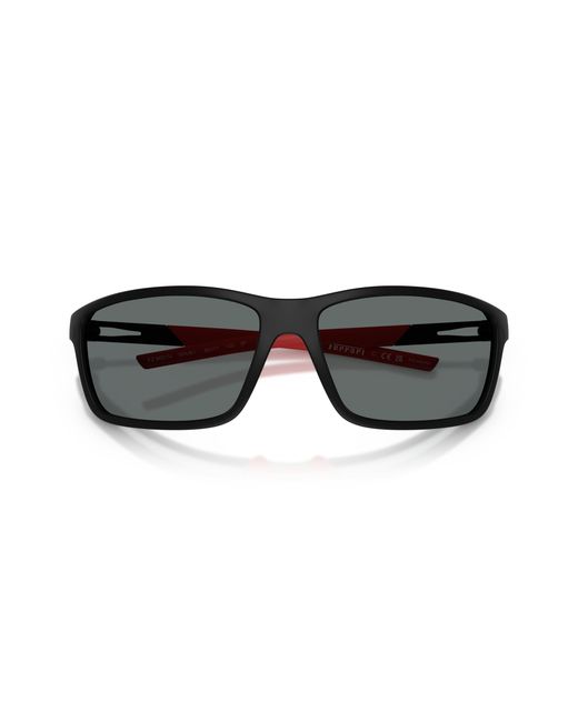 Scuderia Ferrari Black Sunglass Fz6021u for men