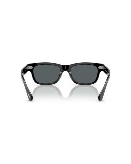 Oliver Peoples Black Sunglass Ov5540su Rosson Sun