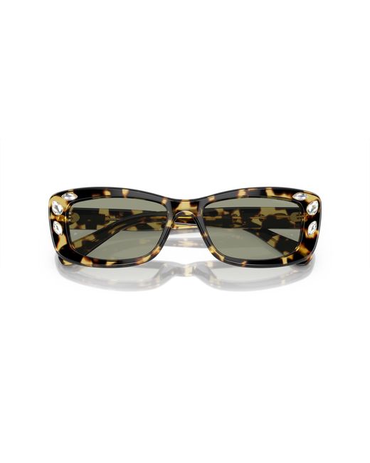 Swarovski Black Sunglass Sk6008
