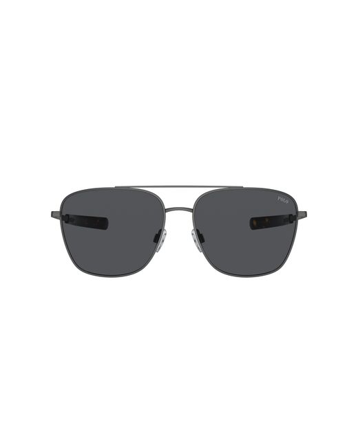 Polo Ralph Lauren Black Sunglass Ph3147 for men