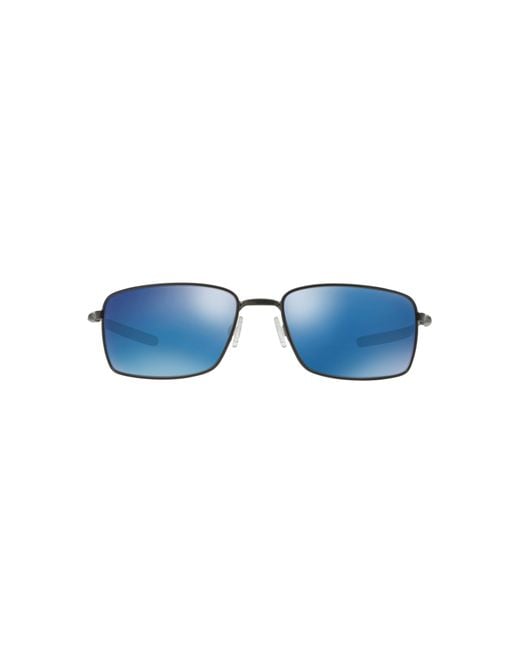 Oakley Black Sunglass Square Wiretm for men