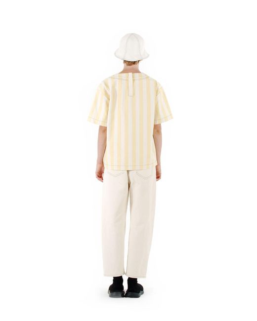 最新売れ筋 BAND “WOVEN SUNNEI OVER サックスシャツ SHIRT” シャツ