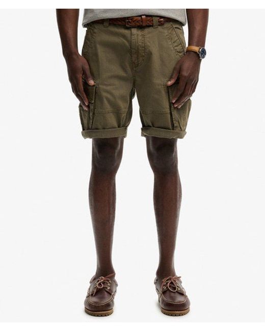 Superdry Green & Co Core Cargo Shorts for men