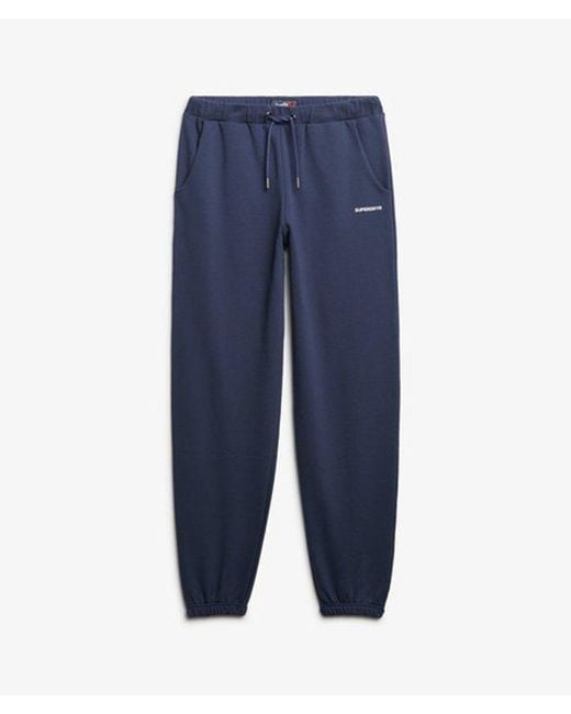 Superdry Effen joggingbroek in het Blue