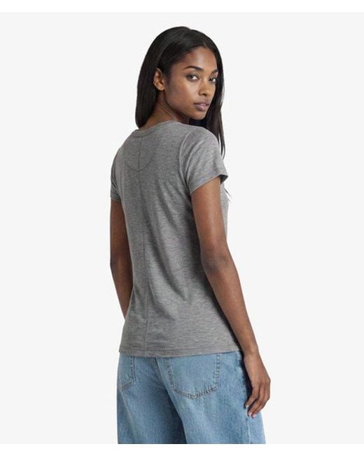 Superdry Blue & Co Studios Slub Embroidered T-shirt