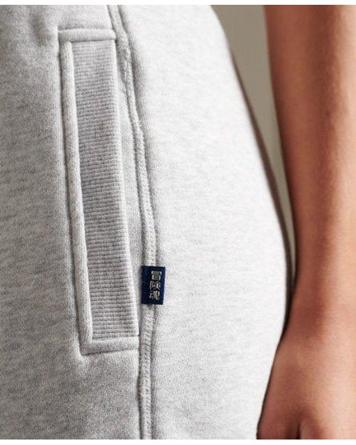 Superdry Gray Label Classic Loopback Joggers Marl