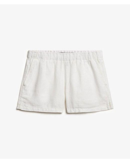 Superdry White & Co Linen Shorts