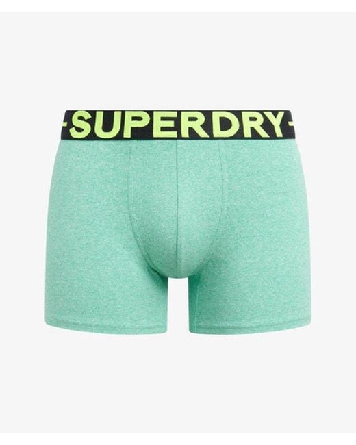 Superdry Green & Co Boxer Triple Pack for men
