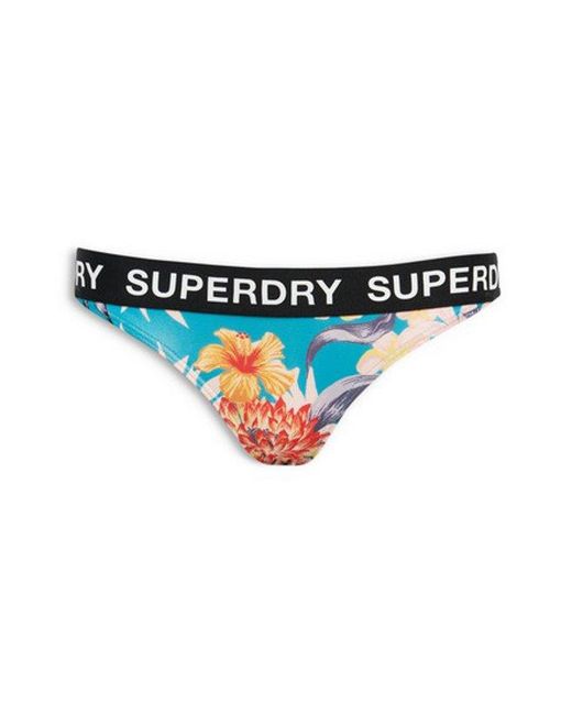 Superdry White & Co Logo Classic Bikini Briefs