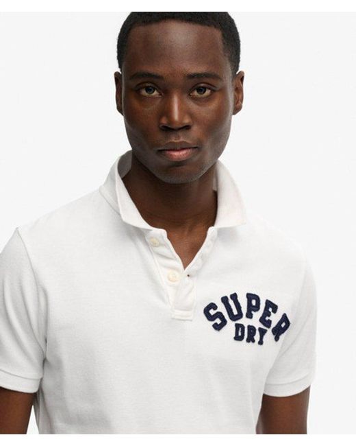 Superdry White & Co Vintage Athletic Polo Shirt for men