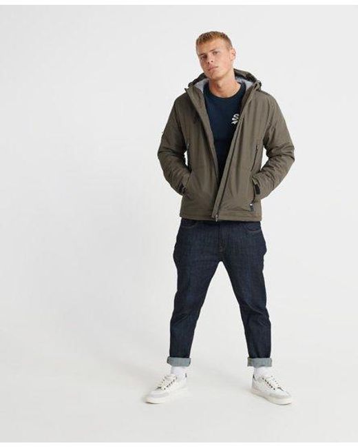 Superdry Green Padded Elite Jacket Deep for men