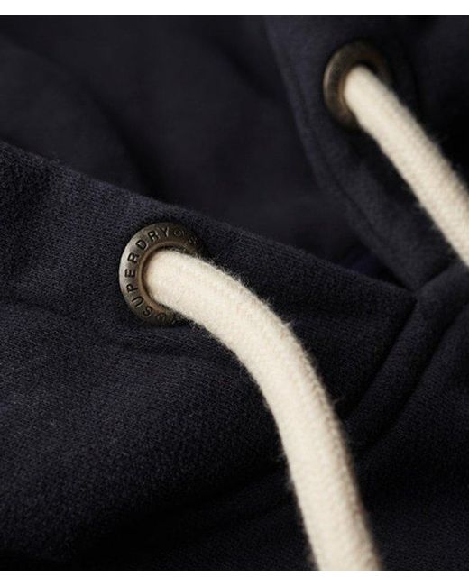 Superdry Blue & Co Tokyo Vintage Logo Hoodie for men