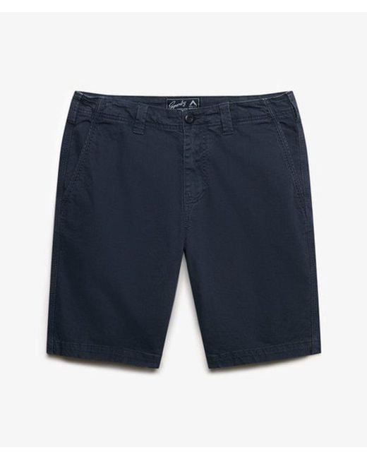 Superdry Blue & Co Utility Chino Shorts for men