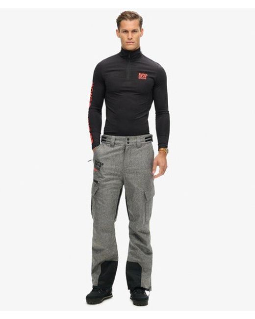 Superdry Black & Co Ski Peak Rescue Trousers for men