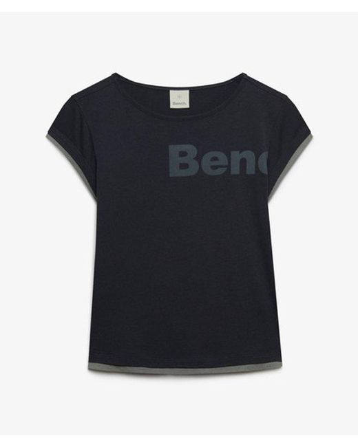 Superdry Black Bench X & Co Bench Fitted Short Sleeve Layer T-shirt