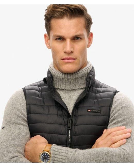 Superdry Gray & Co Fuji Lite Gilet for men