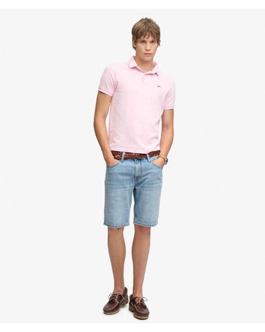 Superdry Blue & Co Vintage Straight Shorts for men