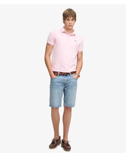 Superdry Blue & Co Vintage Straight Shorts for men