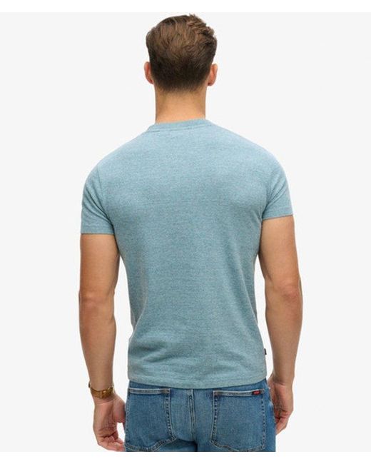 Superdry Blue & Co Essential Logo T-shirt for men