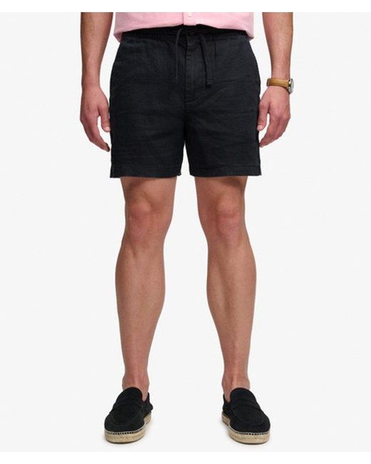 Superdry Pink & Co The Merchant Store - Linen Shorts for men
