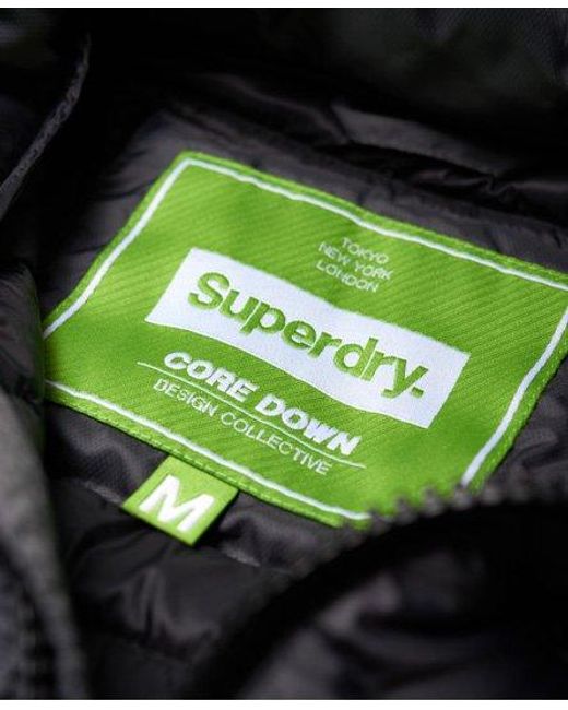 Superdry Gray Core Down Jacket for men