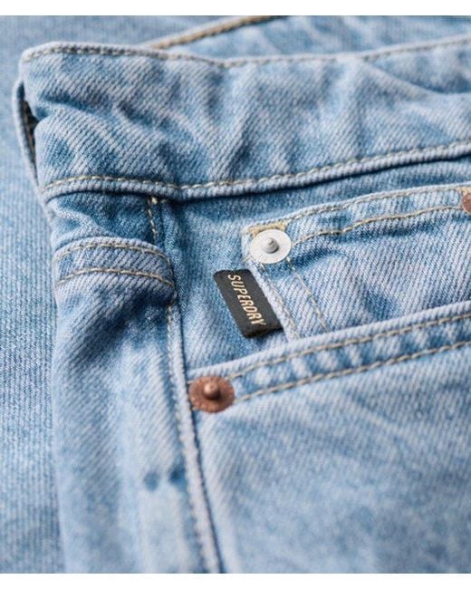 Superdry Blue & Co Mid Rise Straight Leg Jean