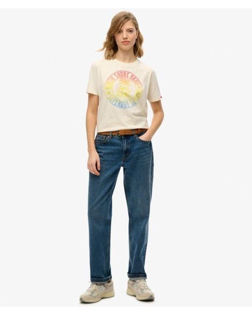 Superdry White & Co Lo-fi Outdoor Relaxed T-shirt