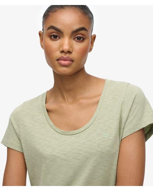 Superdry Green & Co Studios Scoop Neck T-shirt