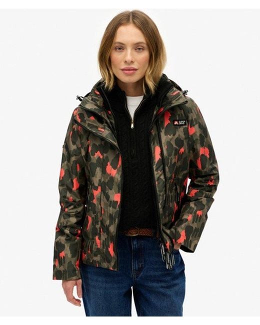 Superdry Blue & Co Hooded Mountain Windbreaker Jacket