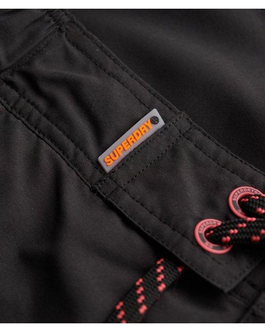 Homme Short De Bain Classique Taille Superdry pour homme en coloris White