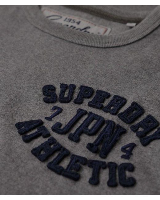 Superdry Gray & Co Vintage Athletic Short Sleeve T-shirt for men