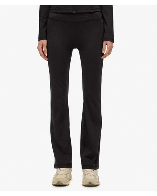 Superdry Black & Co Studios Flare leggings