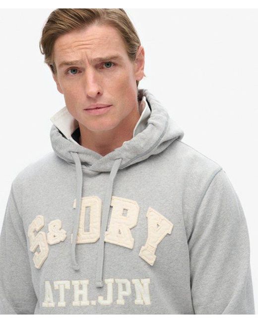 Superdry Natural & Co Vintage Athletic Hoodie for men