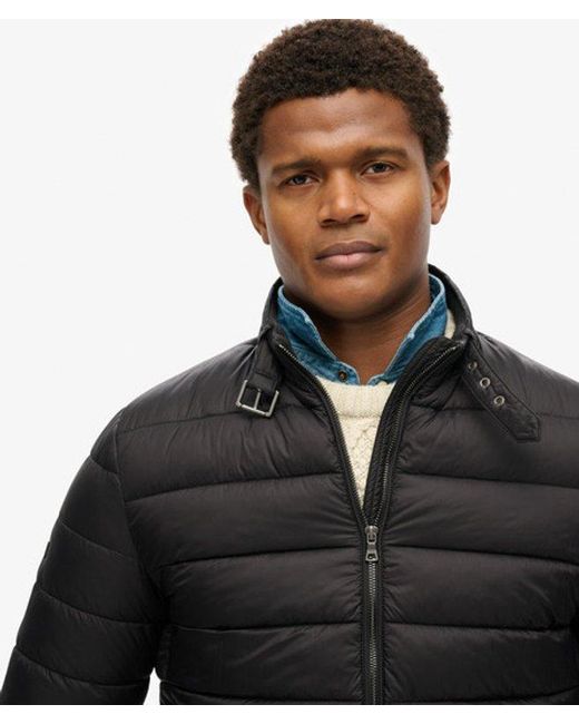 Superdry Black & Co Lightweight Padded Jacket for men