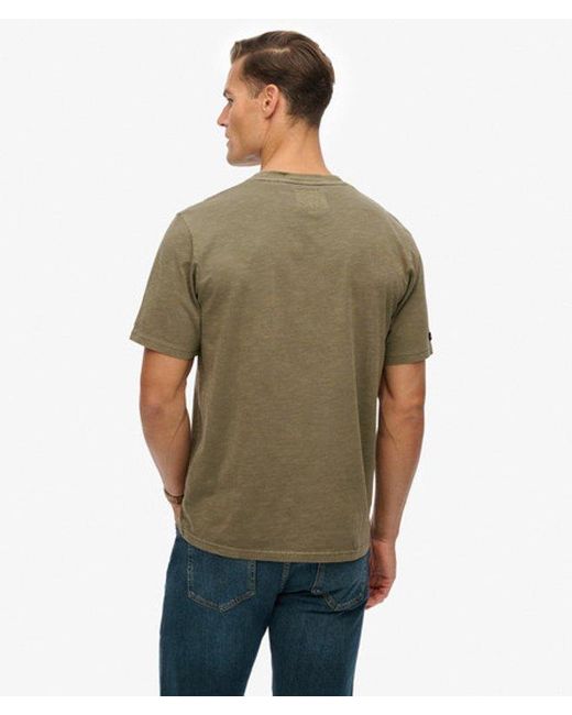 Superdry Green & Co Campaign Souvenir Loose T-shirt for men