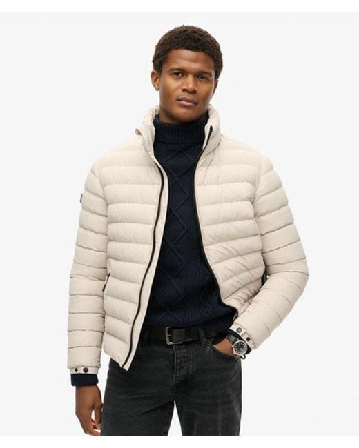 Superdry Natural & Co Fuji Printed Padded Jacket for men