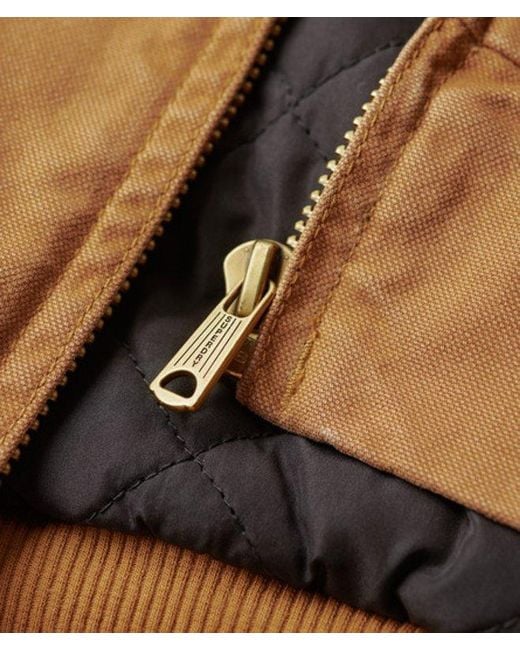 Superdry Surplus-bomberjack Met Capuchon in het Brown voor heren