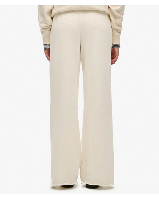 Superdry Natural & Co Athletic Essentials Straight Leg joggers