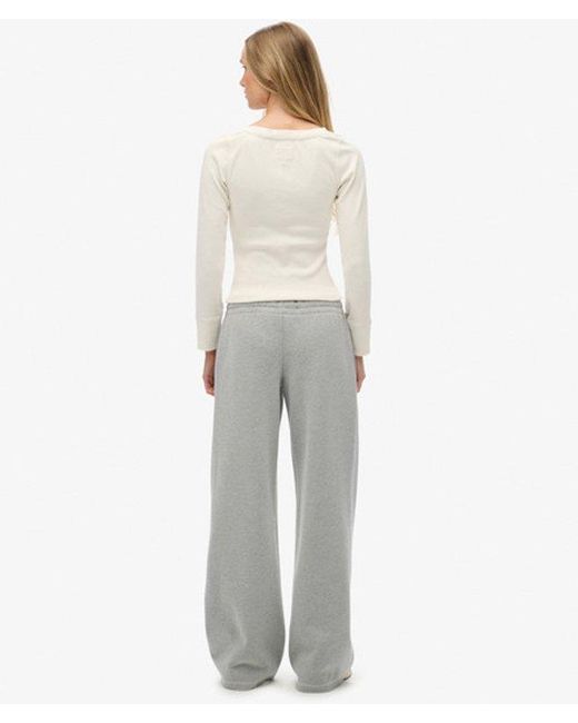 Superdry Gray & Co Athletic Essentials Straight Leg joggers