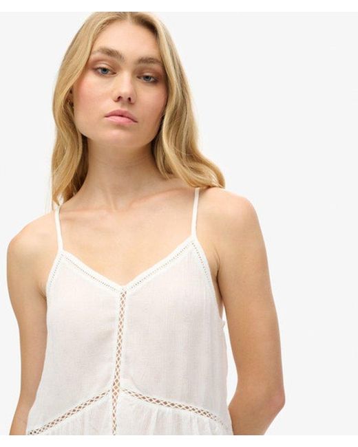 Superdry White & Co Ladder Trim Cami Top