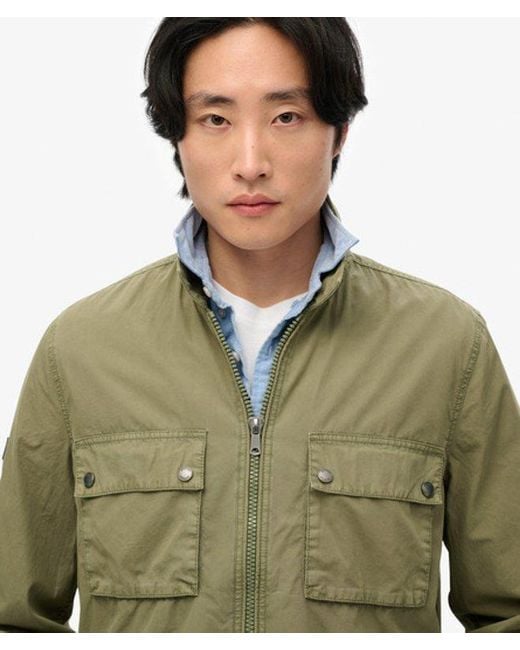 Superdry Green & Co Essentials Zip Through Jacket for men